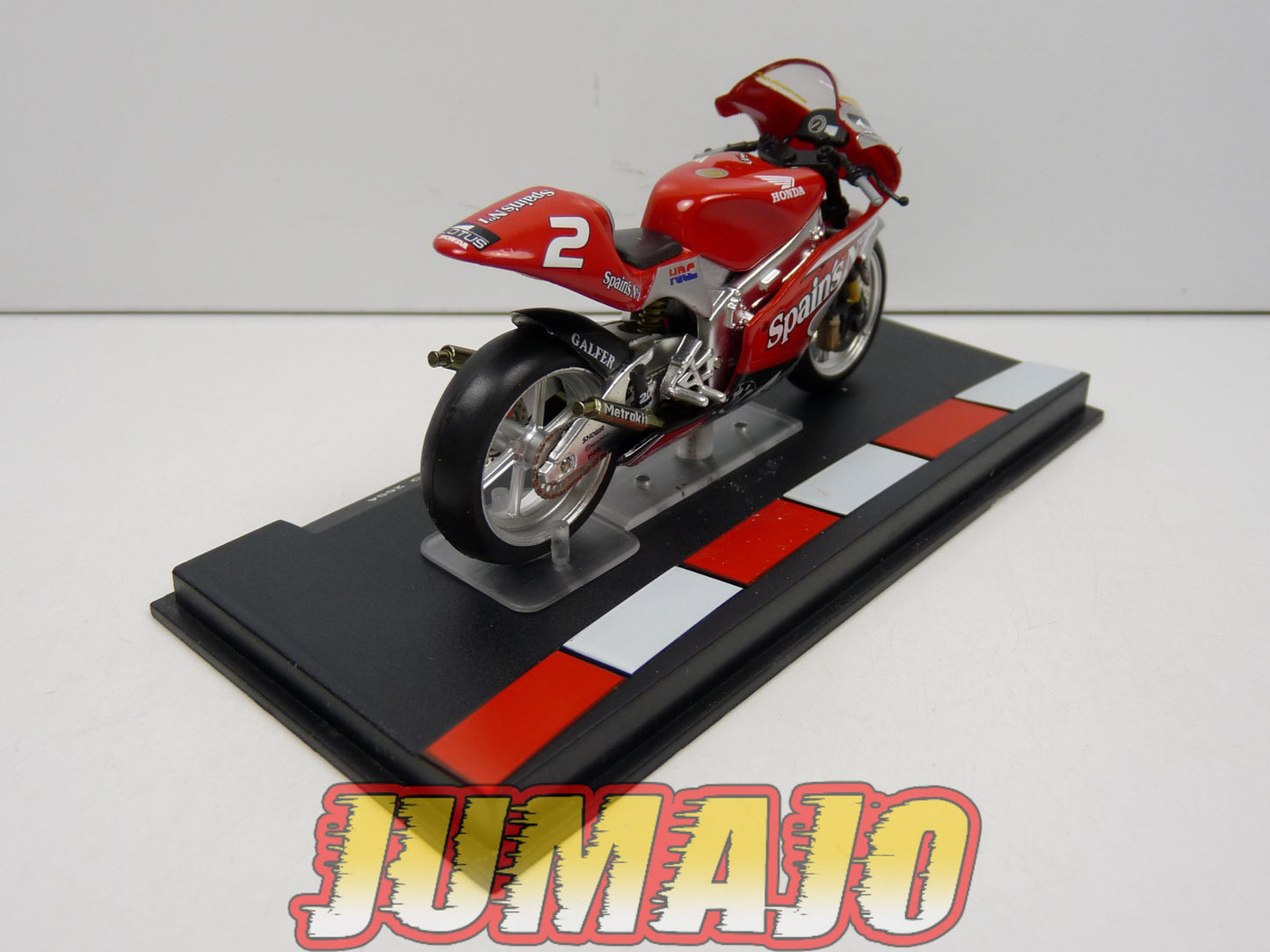 GP3 Moto GP 1/24 IXO : Honda RS250RW Roberto Rolfo 2004 #2