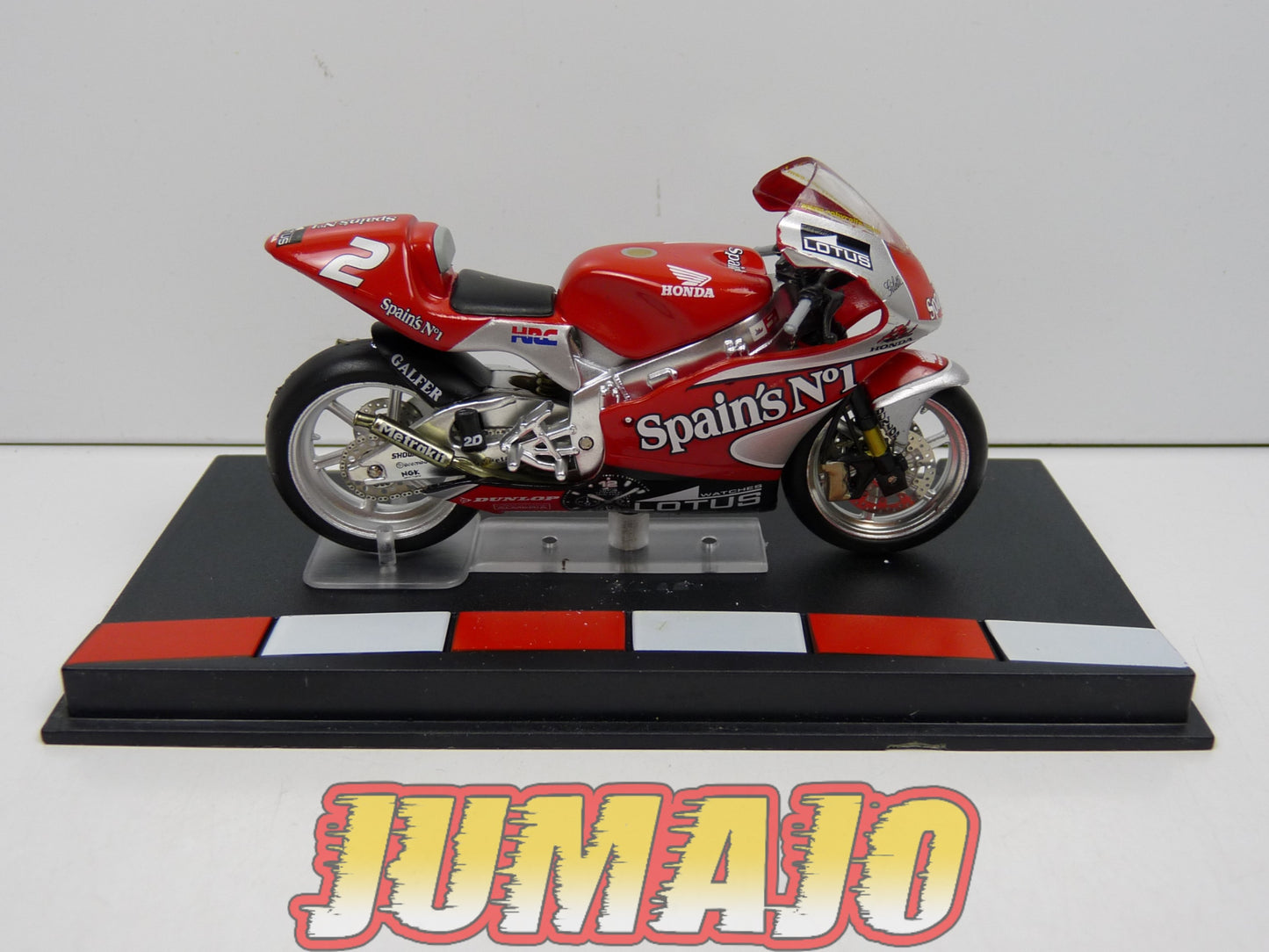 GP3 Moto GP 1/24 IXO : Honda RS250RW Roberto Rolfo 2004 #2