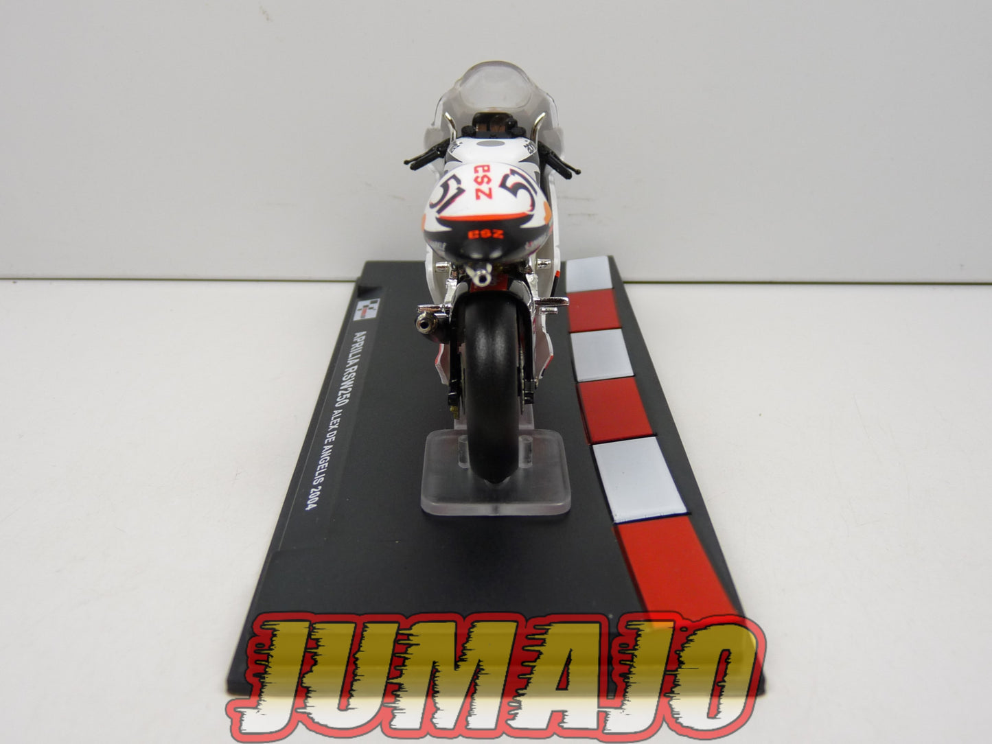 GP6 Moto GP 1/24 IXO : Aprilia RSW250 Alex de Angelis 2004 #51
