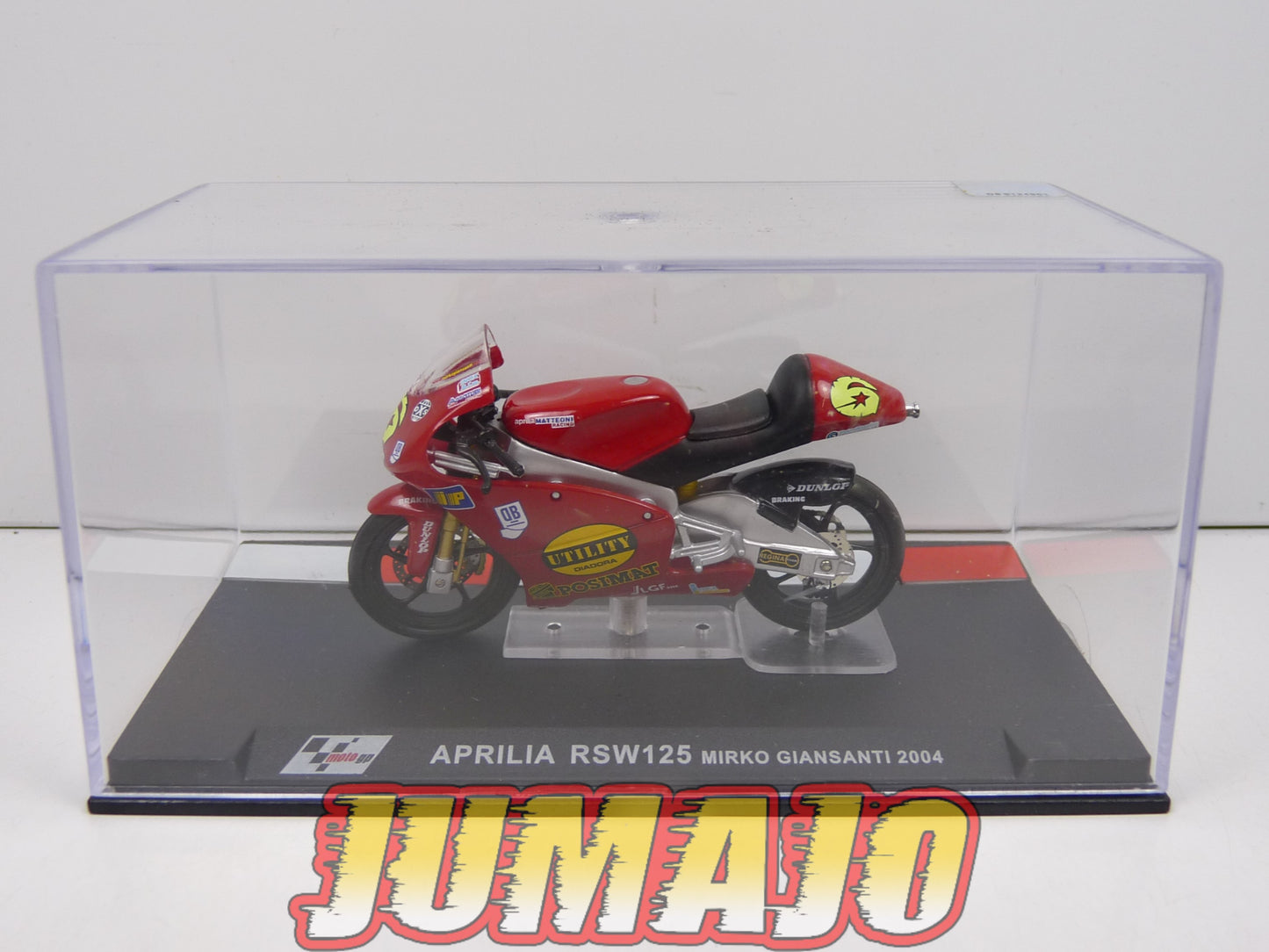 GP9 Moto GP 1/24 IXO : Aprilia RSW125 Mirko Giansanti 2004 #6