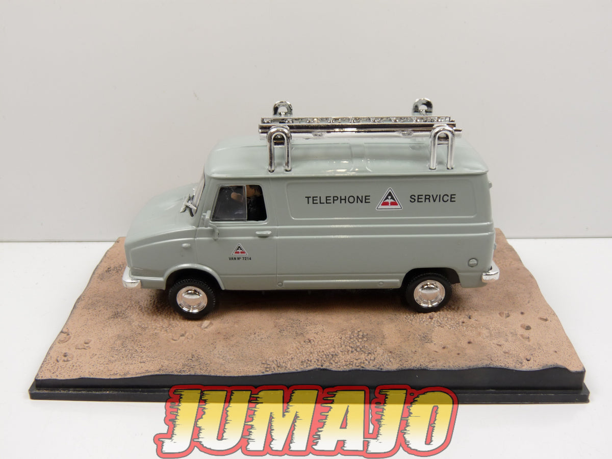 JB61 Voiture 1/43 IXO 007 JAMES BOND : Boite cassé LEYLAND sherpa van The spy who loved me
