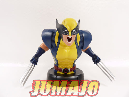 MAR25 Figurine MARVEL BUSTE en résine 9 à 14 cm : LOGAN alias WOLVERINE