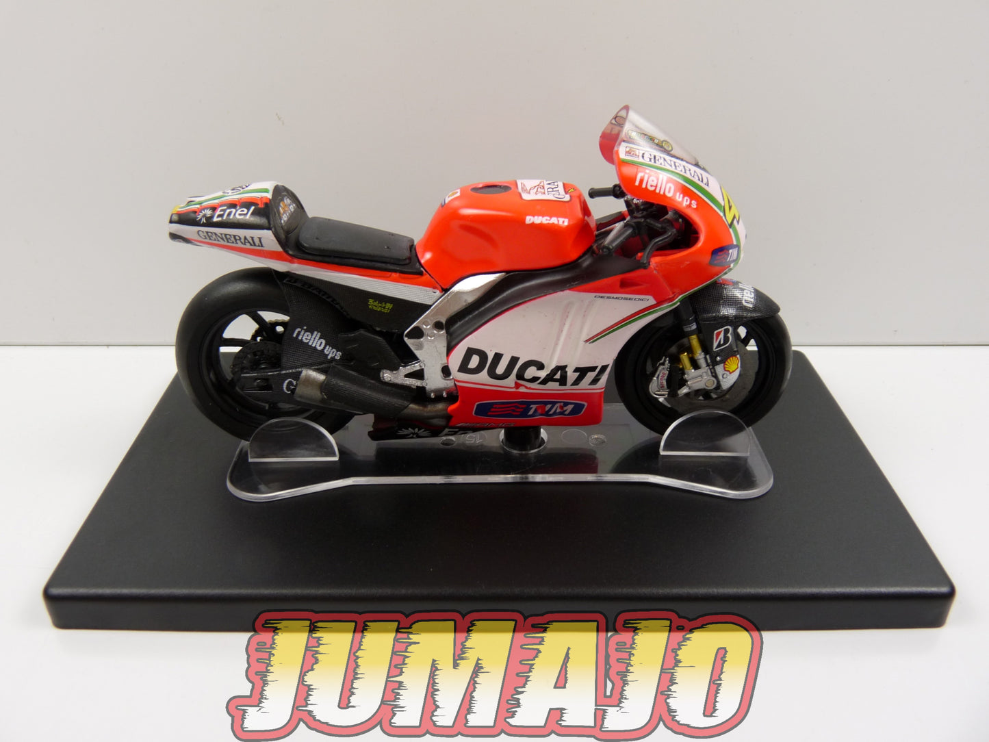MR103 Moto Valentino Rossi LEO MODELS 1/18 : Ducati Desmosedici GP12 #46 World Championship 2012