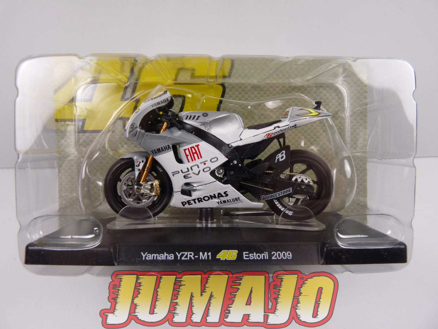 MR22 Moto Valentino Rossi LEO MODELS 1/18 : Yamaha YZR M1 #46 Estoril 2009