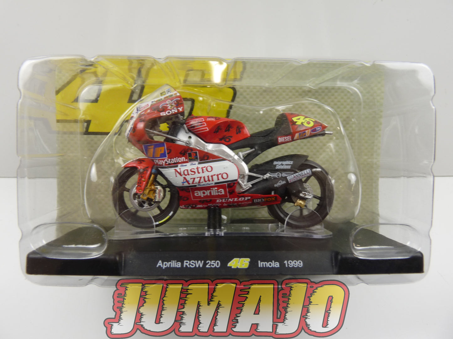 MR26 Moto Valentino Rossi LEO MODELS 1/18 : Aprilia RSW 250 #46 Imola 1999
