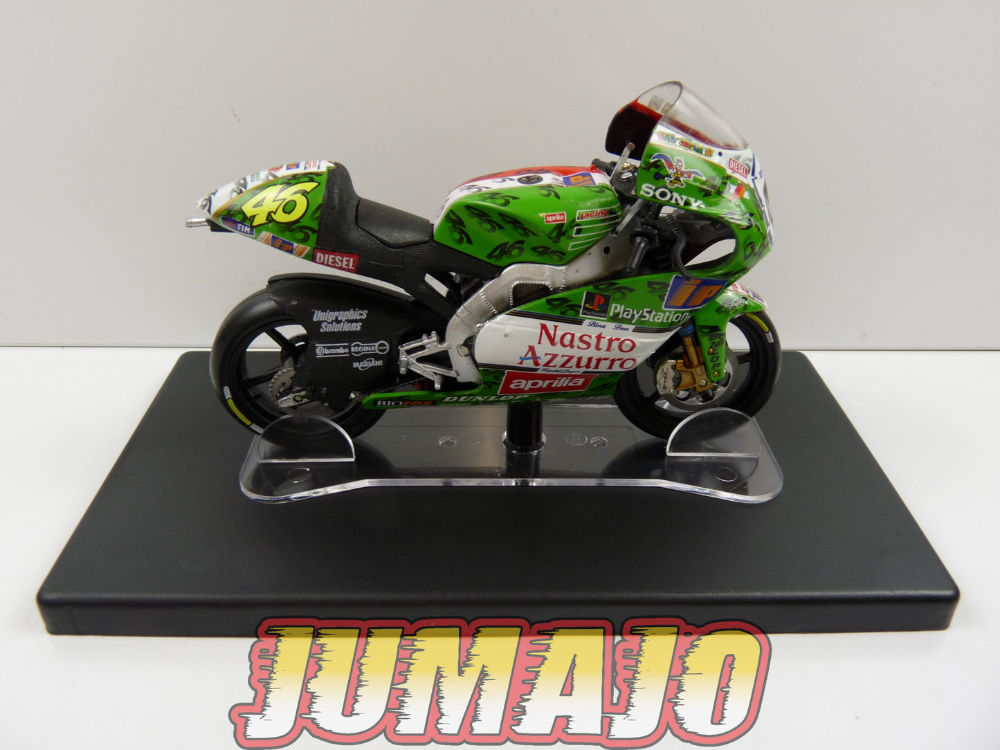 MR26 Moto Valentino Rossi LEO MODELS 1/18 : Aprilia RSW 250 #46 Imola 1999