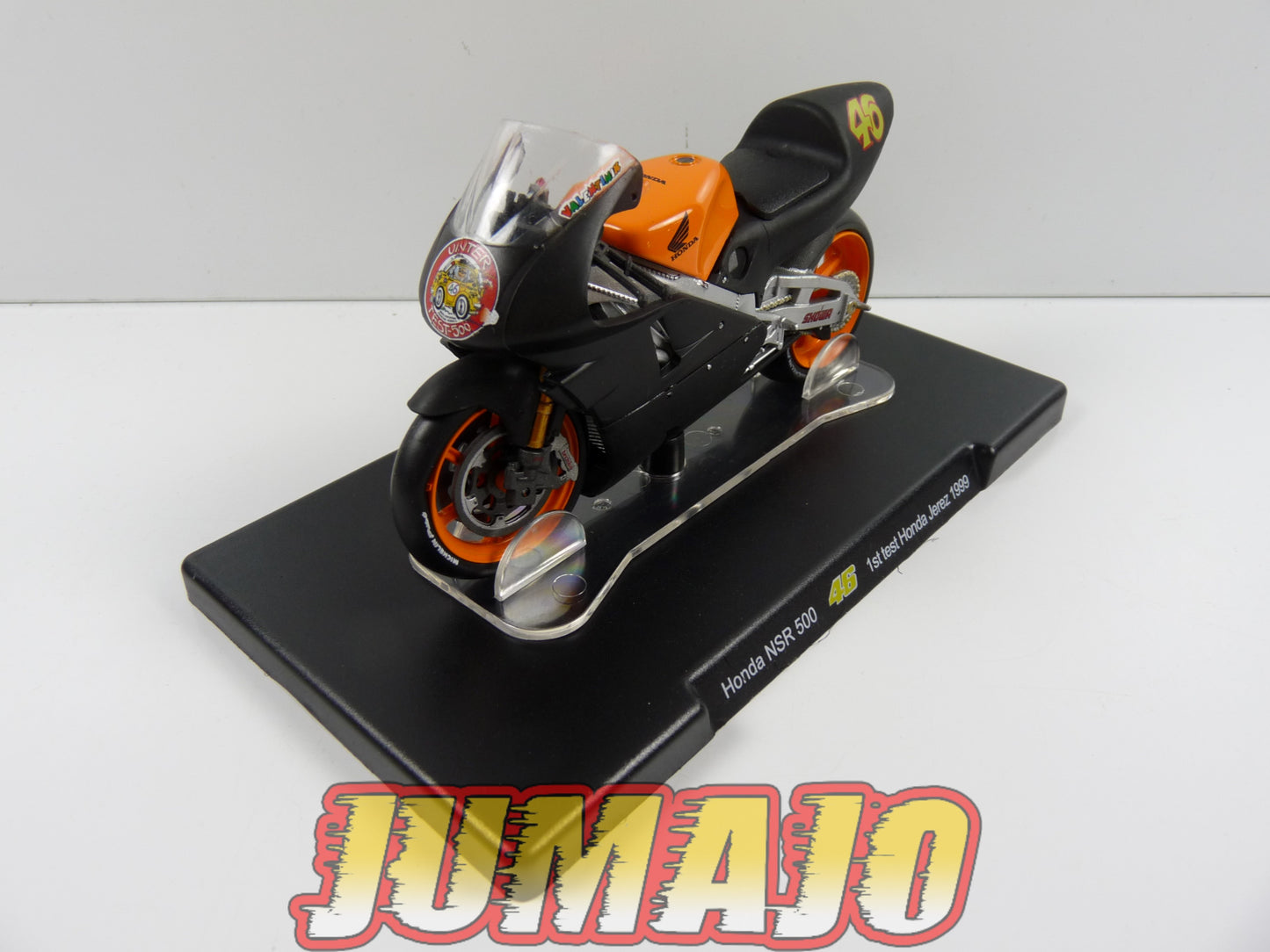 MR29 Moto Valentino Rossi LEO MODELS 1/18 : Honda NSR 500 #46 1st test Honda Jerez 1999