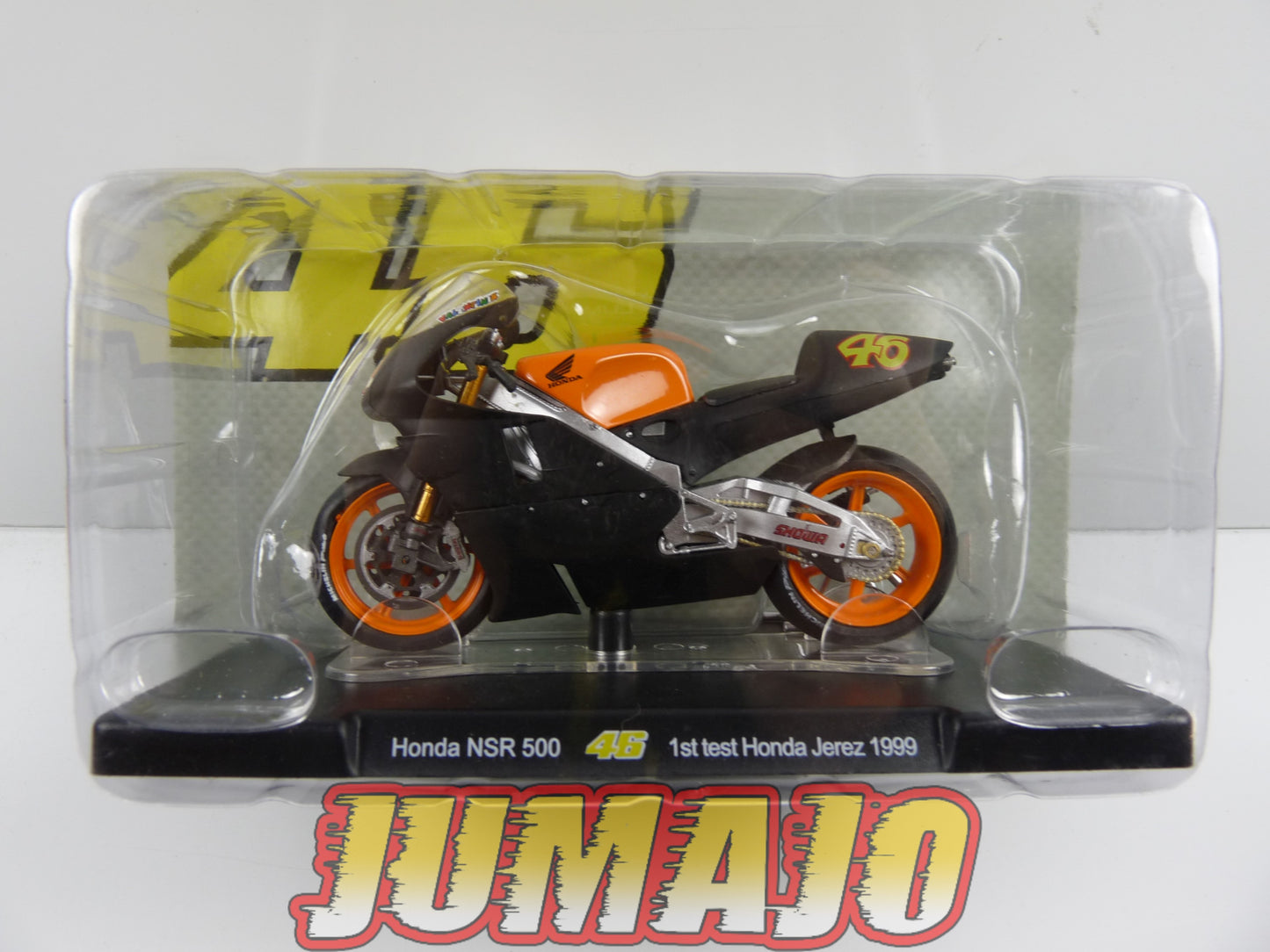 MR29 Moto Valentino Rossi LEO MODELS 1/18 : Honda NSR 500 #46 1st test Honda Jerez 1999