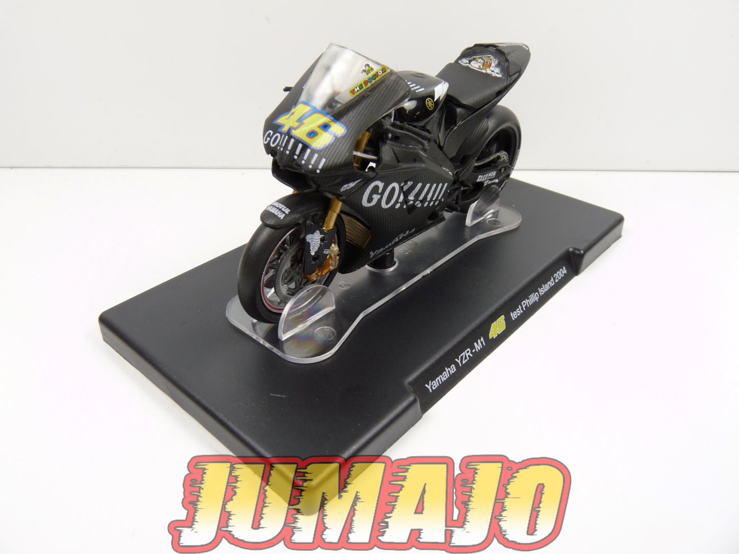 MR35 Moto Valentino Rossi LEO MODELS 1/18 : Yamaha YZR M1 #46 test test Phillip Island 2004