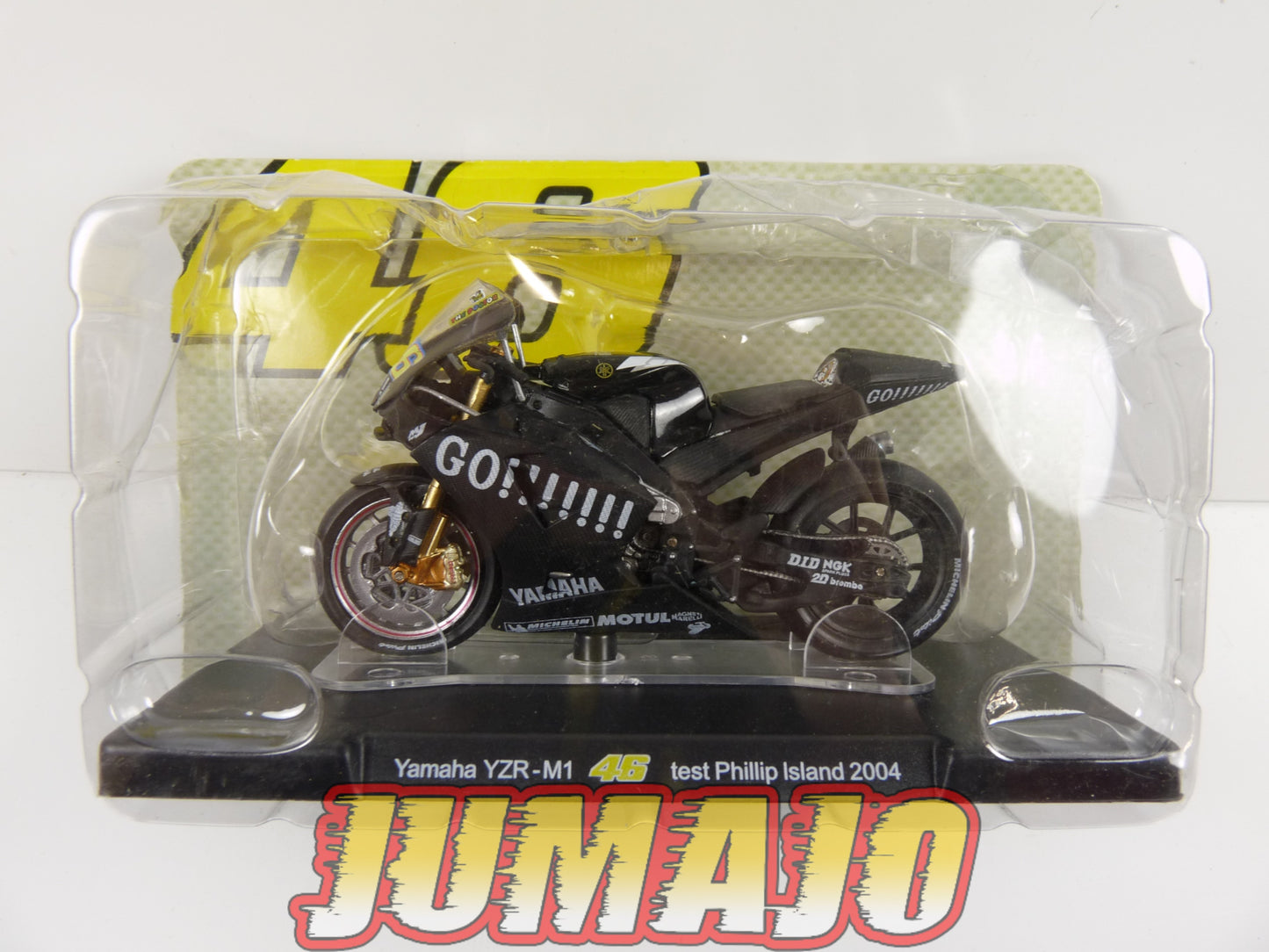 MR35 Moto Valentino Rossi LEO MODELS 1/18 : Yamaha YZR M1 #46 test test Phillip Island 2004