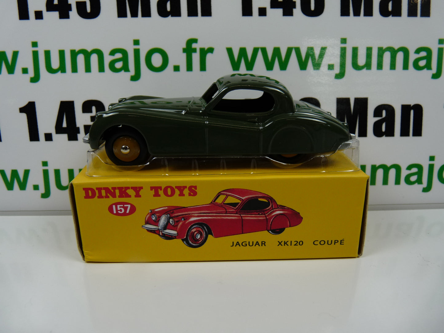 DT206 Voiture 1/43 réédition DINKY TOYS DeAgostini : JAGUAR XK120 157