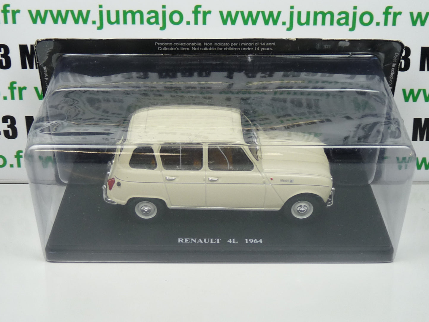 VQ4 Voitures 1/24 SALVAT : RENAULT 4L (1964)
