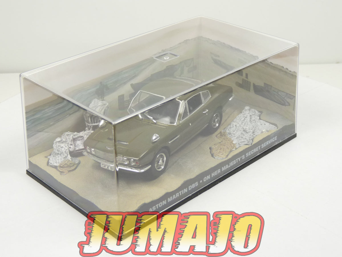 JB135 voiture 1/43 IXO 007 JAMES BOND : ASTON MARTIN DBS on her Majesty's secret service