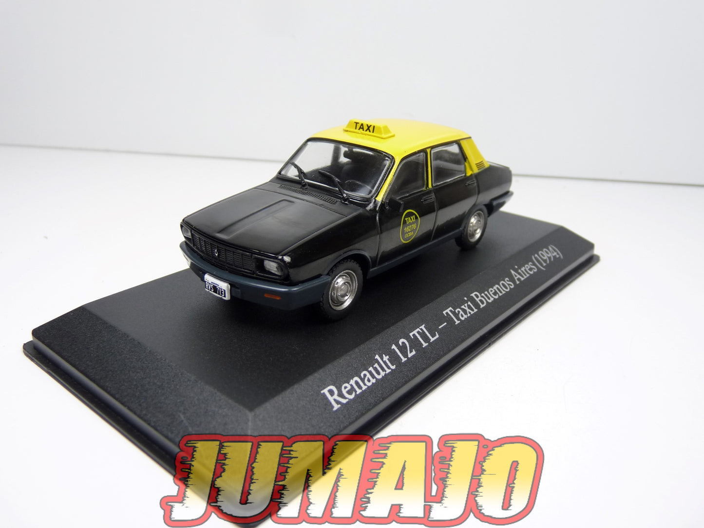 ARG43+SER17 Voiture 1/43 SALVAT : Renault 12 Alpine 1978 et TL Taxi 1994