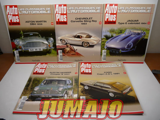 LOT-B 5 FASCICULES AUTO PLUS VÉHICULE USA ANGLAIS (EN FRANÇAIS) 9, 19, 21, 32, 40