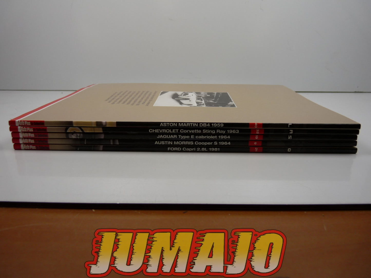 LOT-B 5 FASCICULES AUTO PLUS VÉHICULE USA ANGLAIS (EN FRANÇAIS) 9, 19, 21, 32, 40