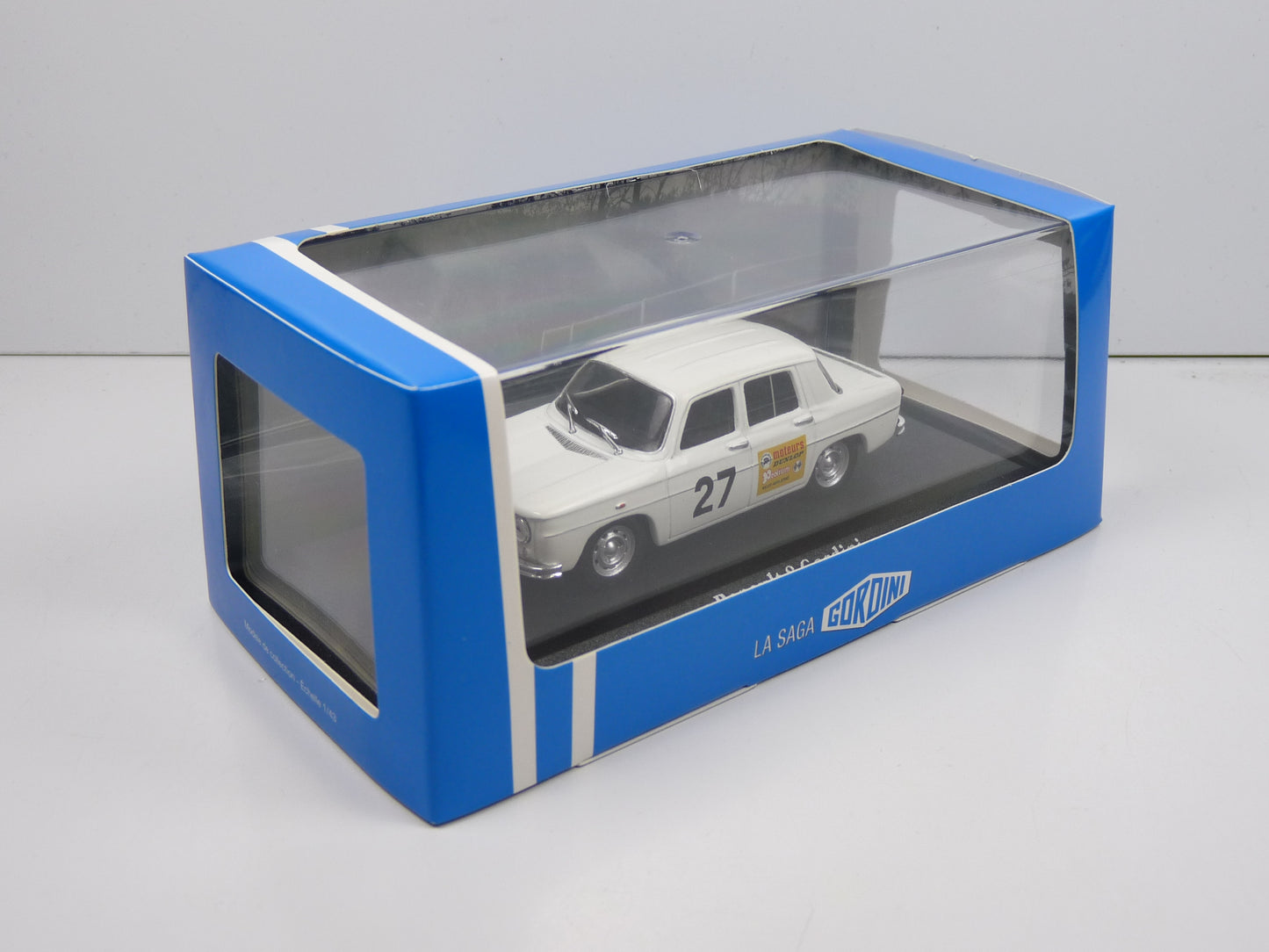 GOR20 Voiture 1/43 GORDINI Atlas ELIGOR : RENAULT 8 Gordini Coupe Gordini 1968 #27