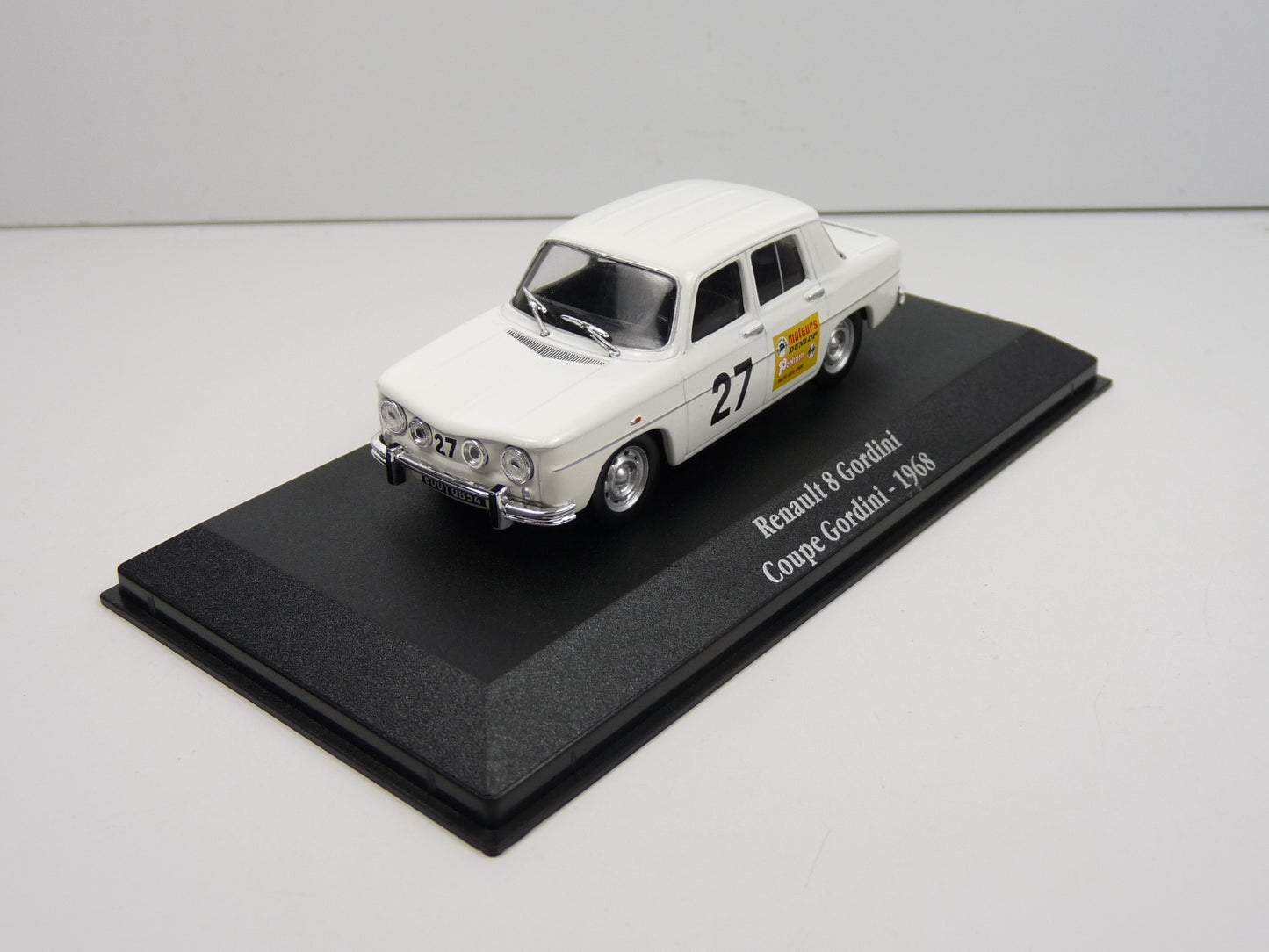 GOR20 Voiture 1/43 GORDINI Atlas ELIGOR : RENAULT 8 Gordini Coupe Gordini 1968 #27