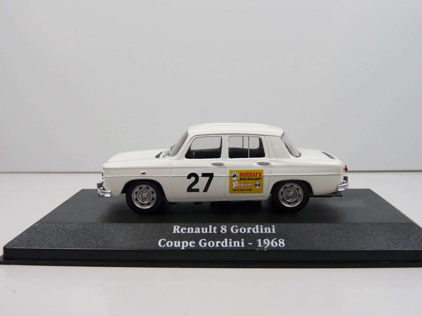 GOR20 Voiture 1/43 GORDINI Atlas ELIGOR : RENAULT 8 Gordini Coupe Gordini 1968 #27