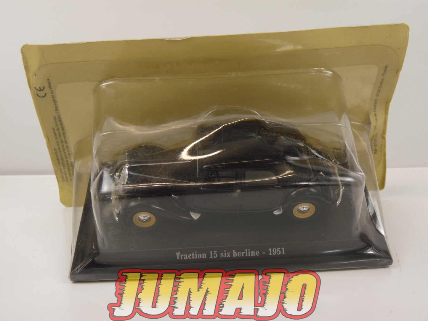 TRA41 voiture 1/43 atlas traction NOREV : Traction 15 six berline 1951