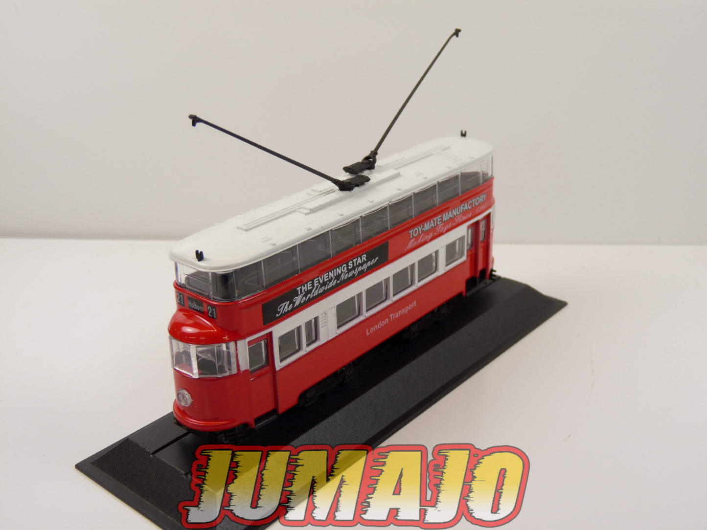 MEA86 Del Prado 1/87 Tramway : Feltham Tram Holbron 1923 UK (Non Motorisé)