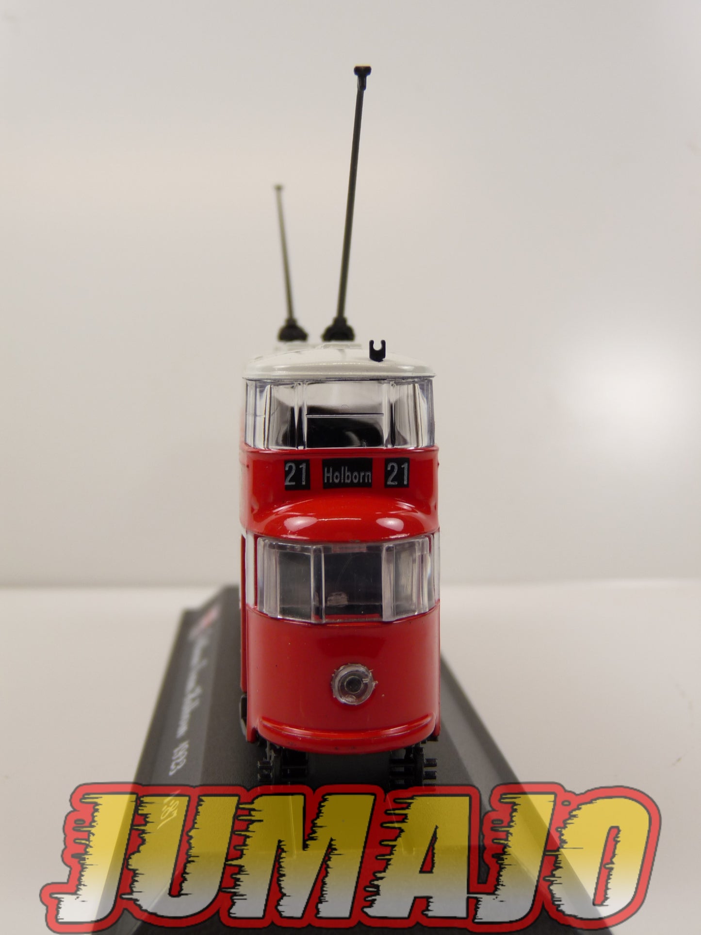 MEA86 Del Prado 1/87 Tramway : Feltham Tram Holbron 1923 UK (Non Motorisé)
