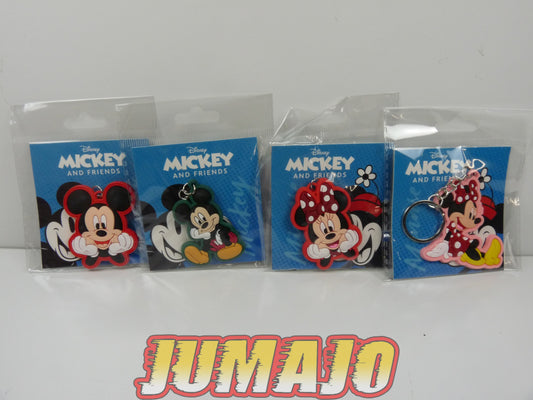 FIG87 Lot 4 Porte Cles KIDS Disney : Mickey and Friends Minnie