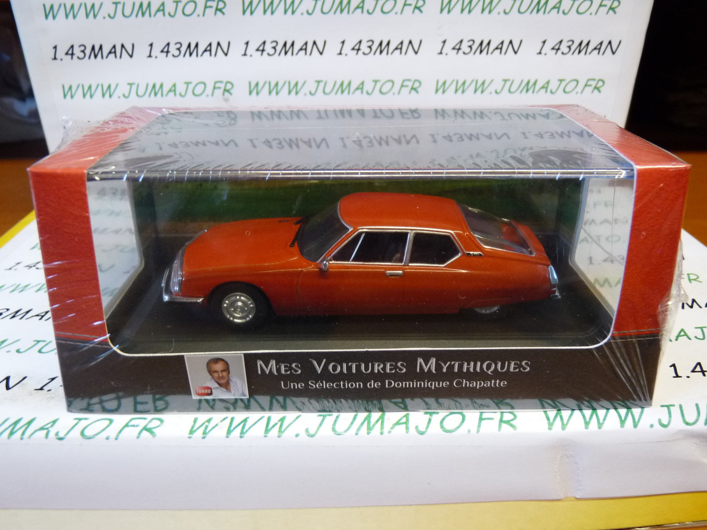 CH8 Voitures 1/43 IXO Atlas Mythiques Chapatte : CITROEN SM 1974