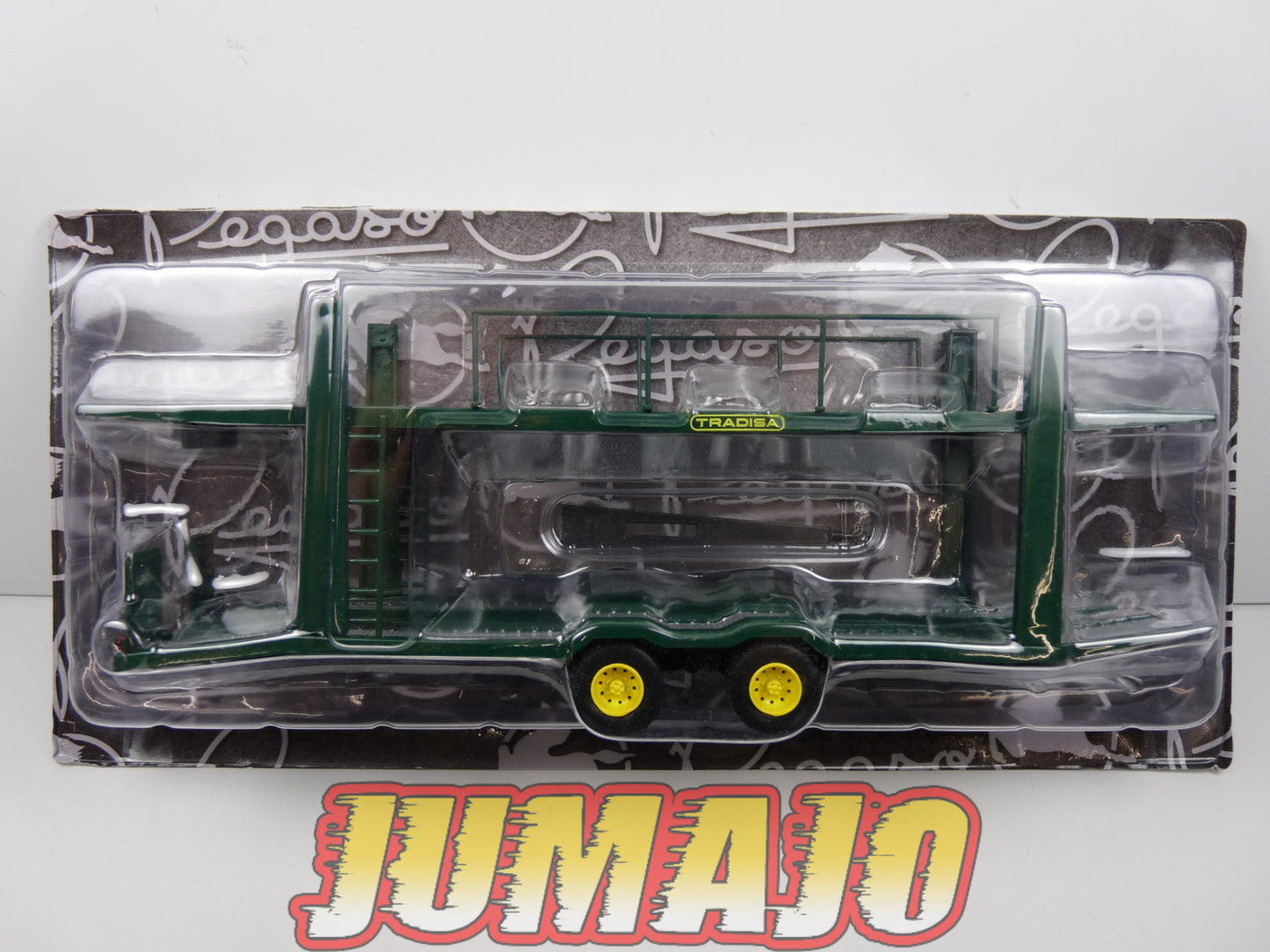 PEG101 CAMIONS PEGASO Salvat 1/43 : remorque porte-voitures Cadeau 1970