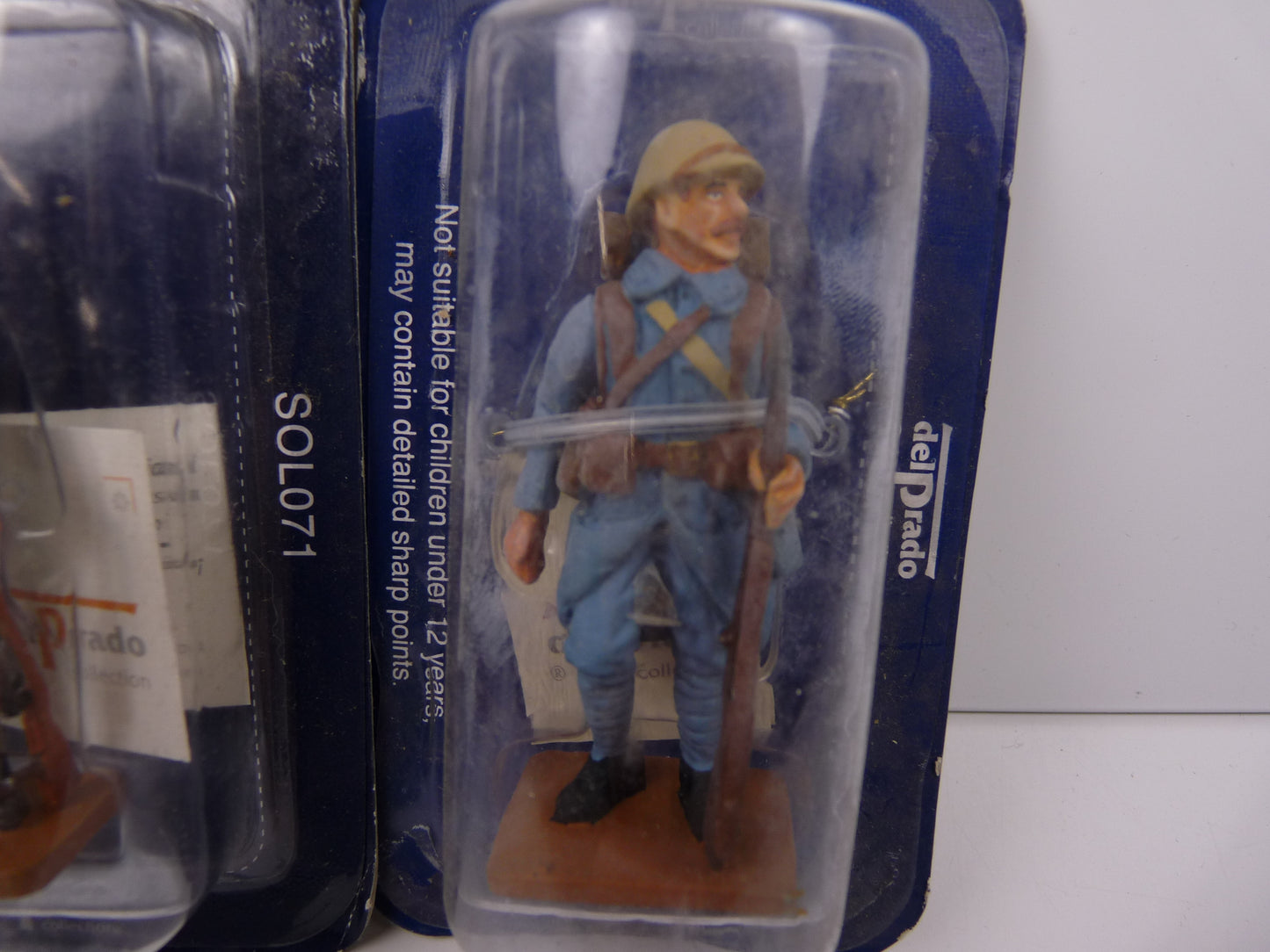 PGM21 LOT 3 SOLDATS WW1 guerre del prado Infantry Soldier General Joffre Infantry Corporal Italie France