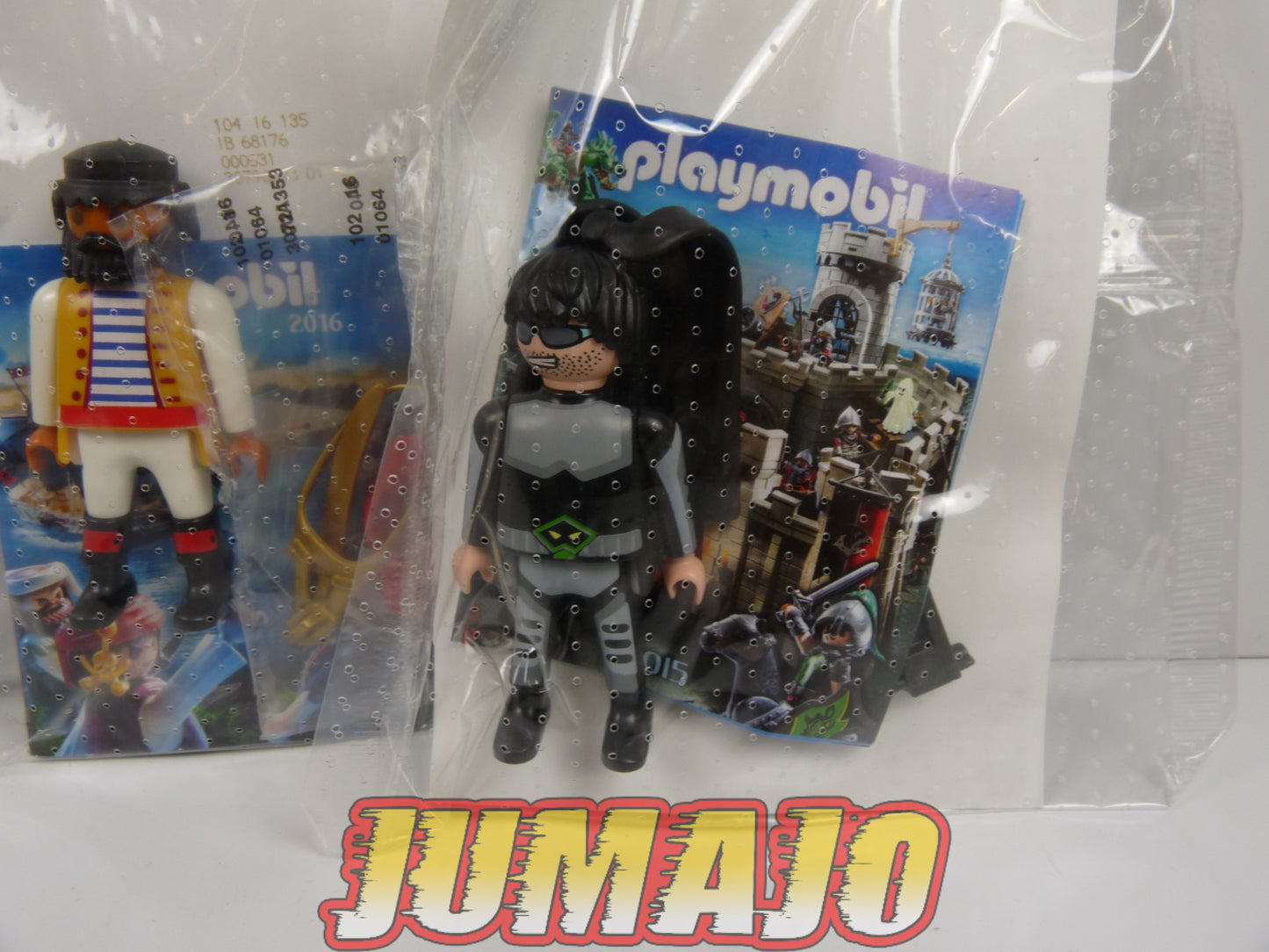 PLY10 Lot de 6 PLAYMOBIL : ENFANT AVEC OURSON + PIRATE