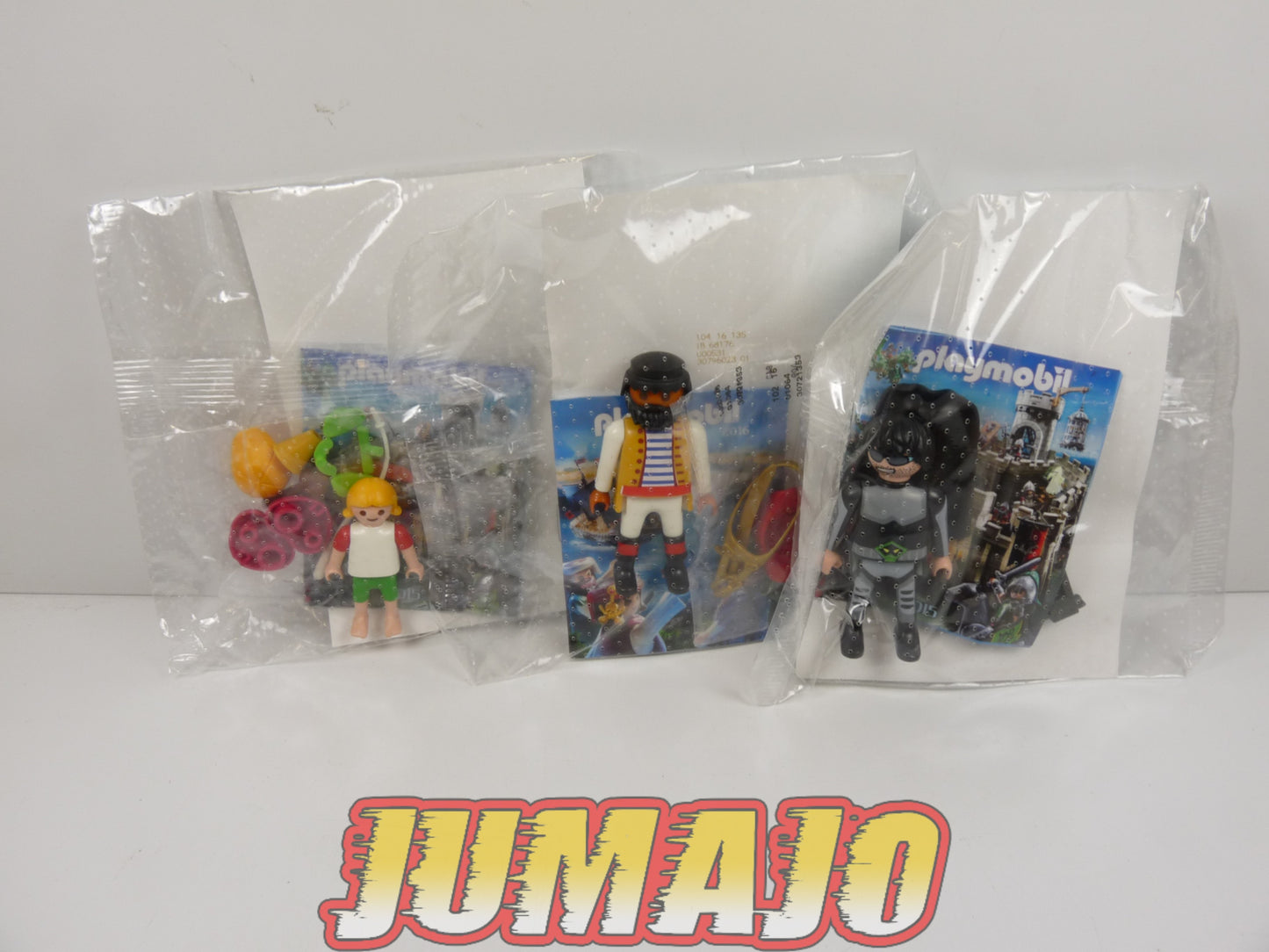PLY10 Lot de 6 PLAYMOBIL : ENFANT AVEC OURSON + PIRATE