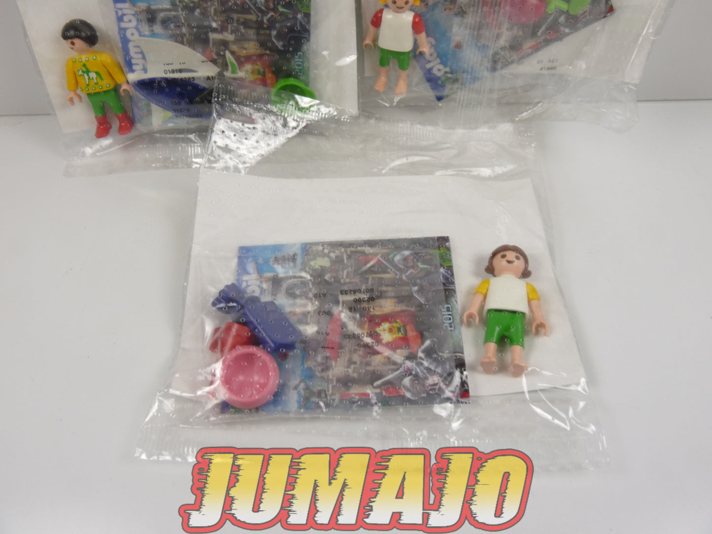 PLY9 Lot de 5 PLAYMOBIL : ENFANTS + SUPER-HEROS