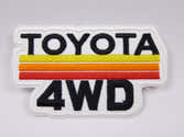 Patch Brodé Thermocollant Logo Automobile Japonais Vintage - 10x2,4 Cm - Décoration Vêtements Et Sacs - 4
