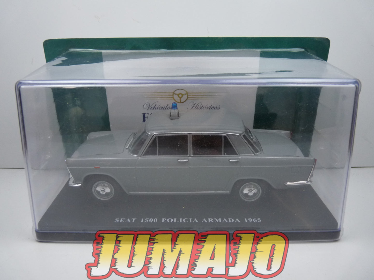 PVQ2 Voiture 1/24 SALVAT test espagne : SEAT 1500 Policia Armada 1965D 1973 Police