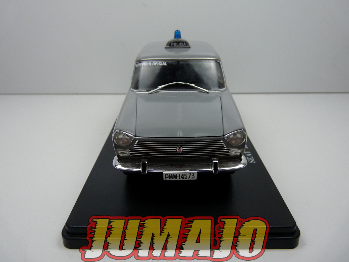 PVQ2 Voiture 1/24 SALVAT test espagne : SEAT 1500 Policia Armada 1965D 1973 Police