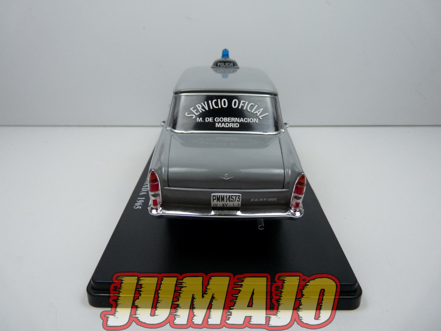 PVQ2 Voiture 1/24 SALVAT test espagne : SEAT 1500 Policia Armada 1965D 1973 Police