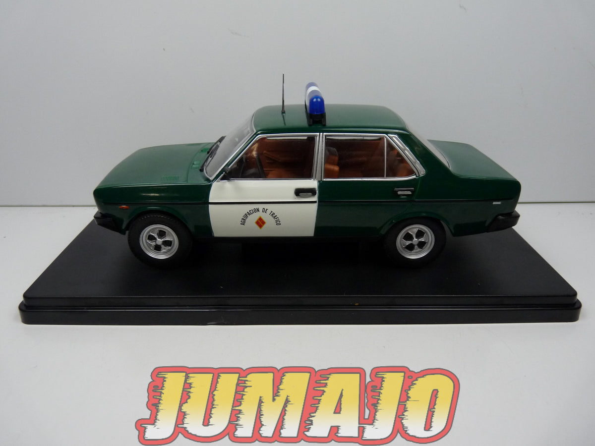 PVQ3 Voiture 1/24 SALVAT test espagne : SEAT 131 Supermirafiori 1978 Police