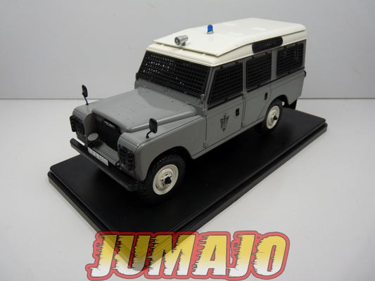 PVQ4 Voiture 1/24 SALVAT test espagne : Land Rover Santana 109 Policia Armada 1976 Police