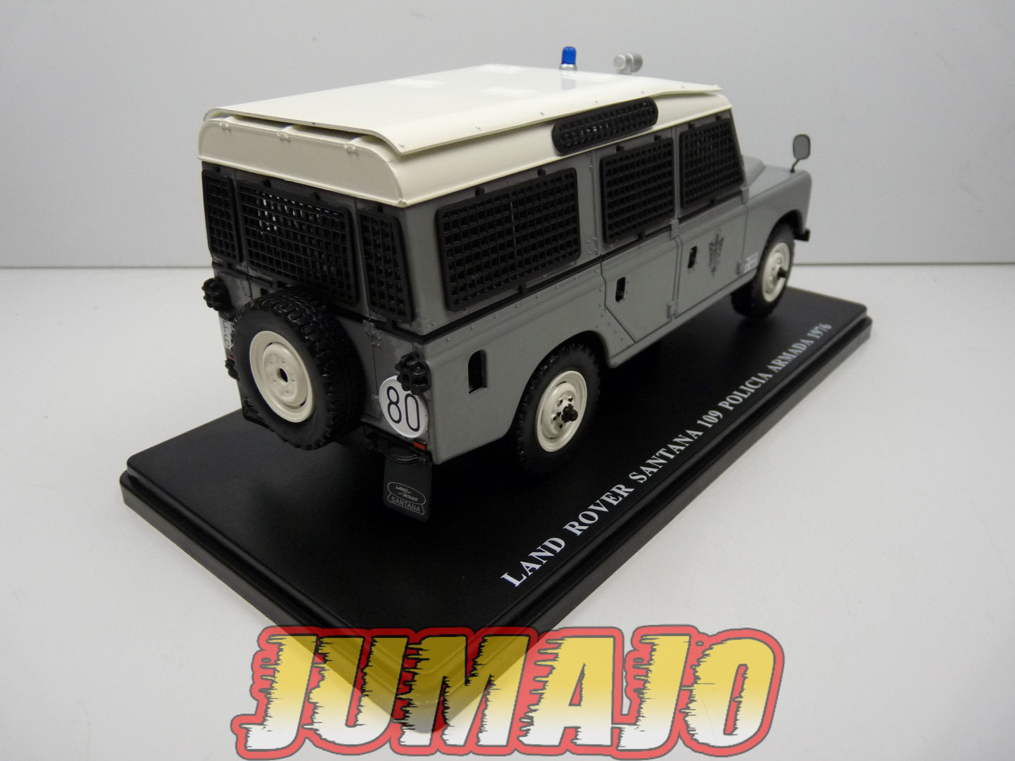 PVQ4 Voiture 1/24 SALVAT test espagne : Land Rover Santana 109 Policia Armada 1976 Police