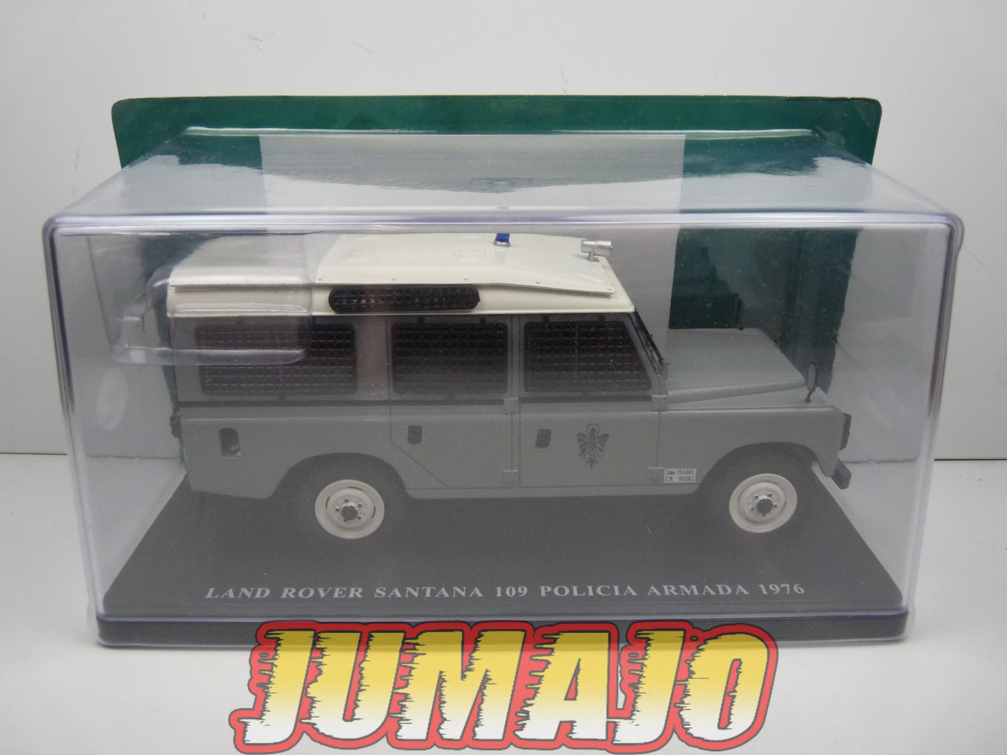 PVQ4 Voiture 1/24 SALVAT test espagne : Land Rover Santana 109 Policia Armada 1976 Police