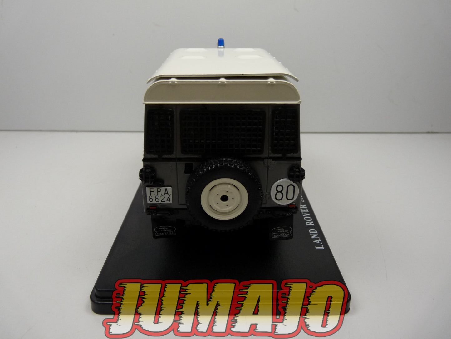 PVQ4 Voiture 1/24 SALVAT test espagne : Land Rover Santana 109 Policia Armada 1976 Police