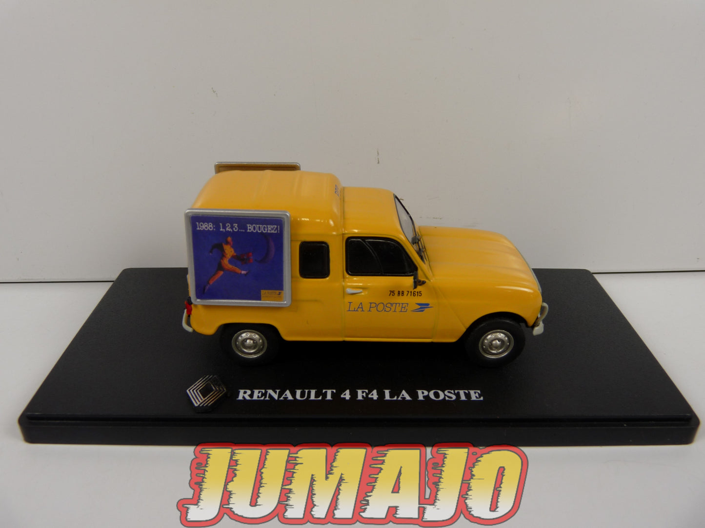 R4L2 Passion RENAULT 4 L 1/43 : F4 FOURGONNETTE "LA POSTE" 1988