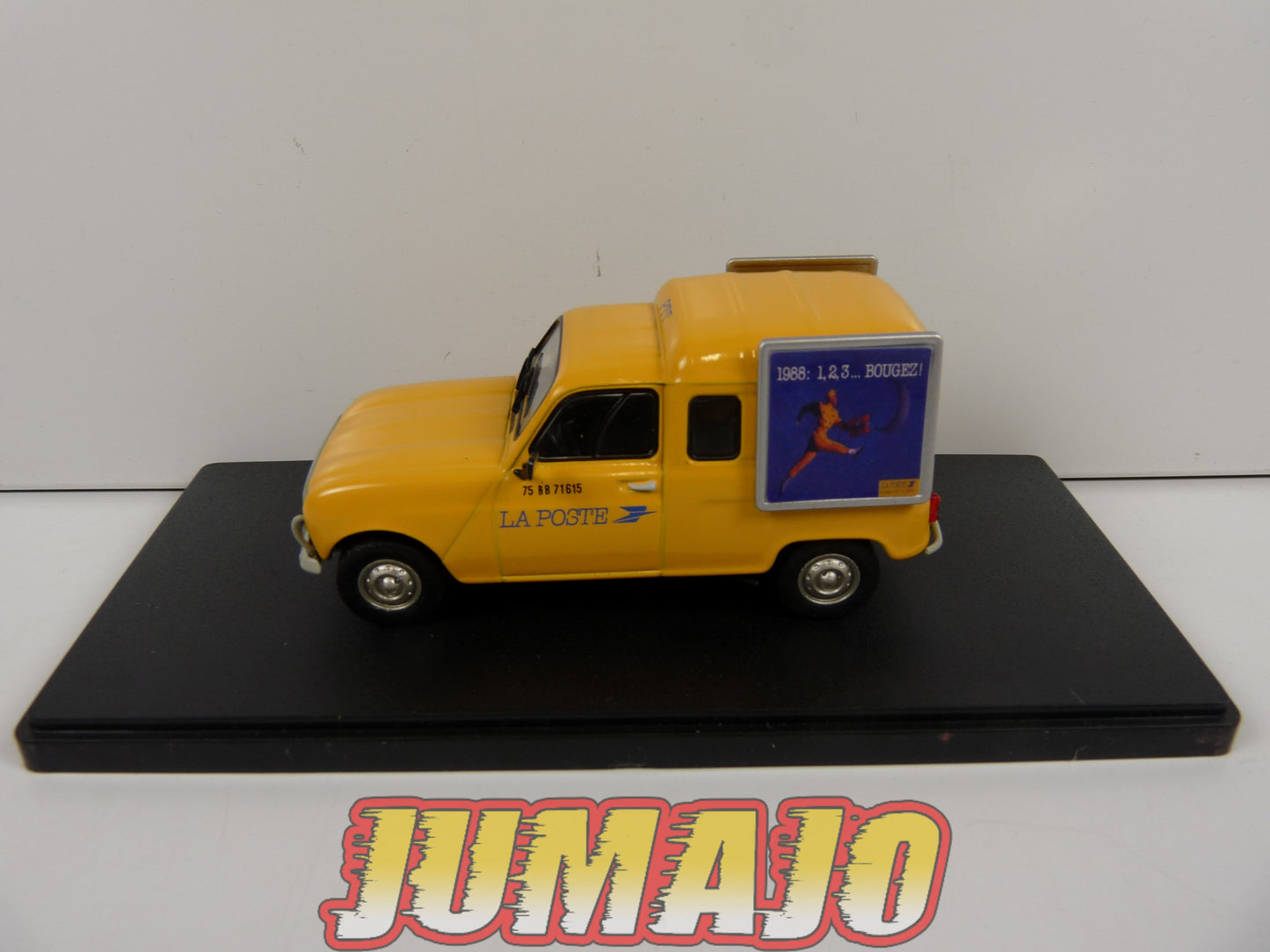 R4L2 Passion RENAULT 4 L 1/43 : F4 FOURGONNETTE "LA POSTE" 1988