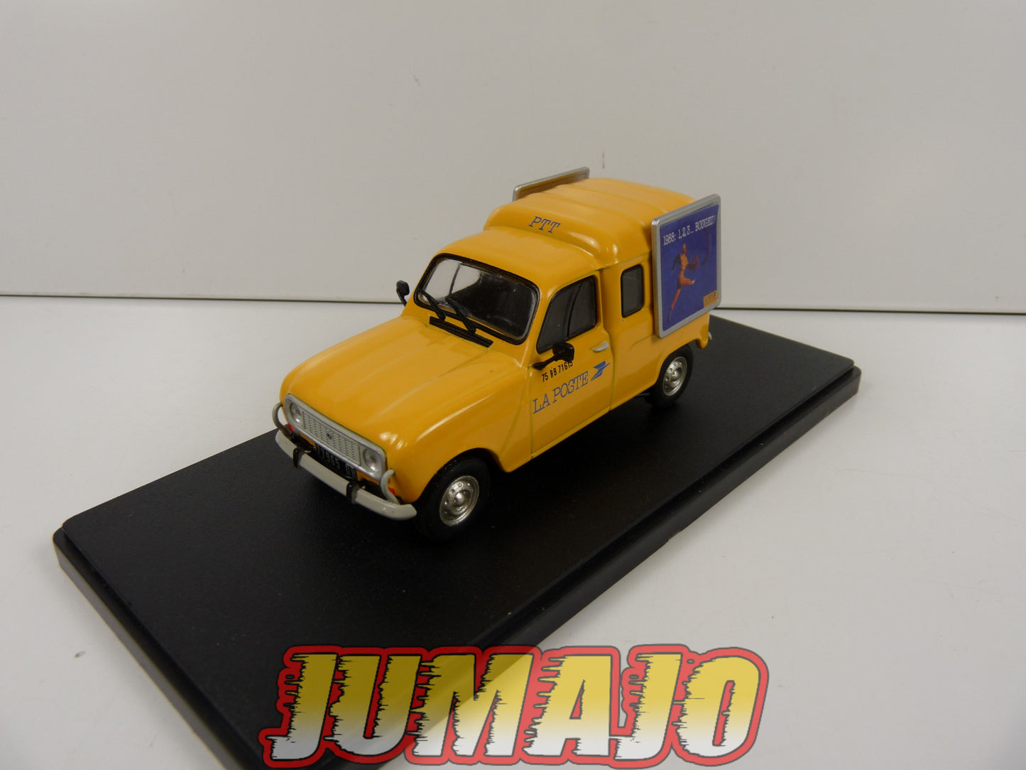 R4L2 Passion RENAULT 4 L 1/43 : F4 FOURGONNETTE "LA POSTE" 1988