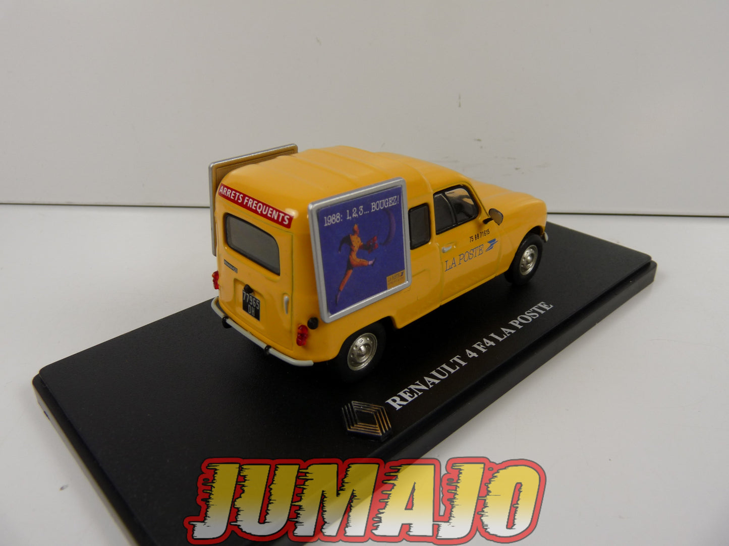 R4L2 Passion RENAULT 4 L 1/43 : F4 FOURGONNETTE "LA POSTE" 1988