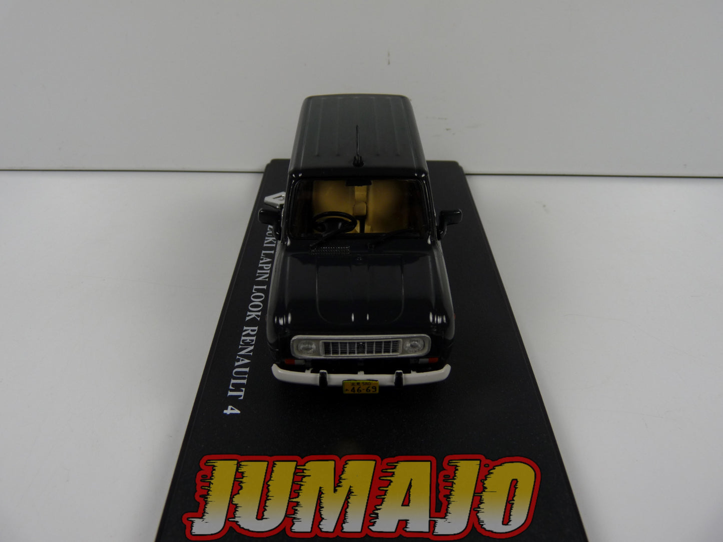 R4L31 Passion RENAULT 4 L 1/43 : SUZUKI Lapin LOOK RENAULT 4 2008 SANS FOND