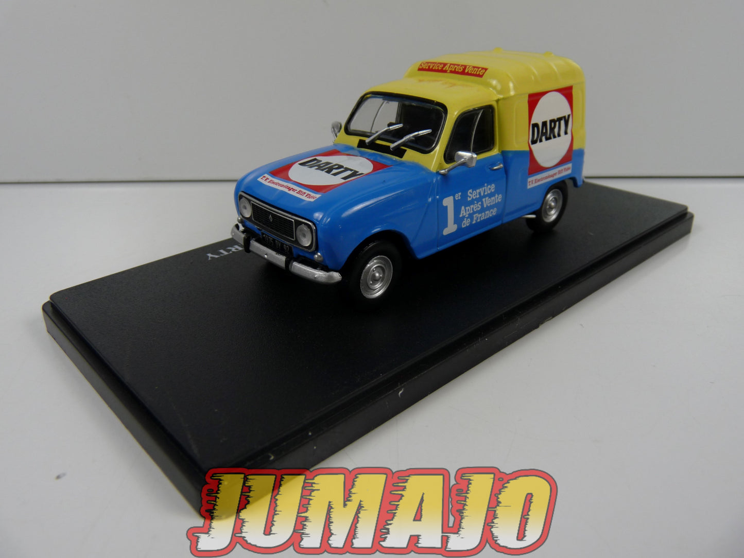 R4L33 Passion RENAULT 4 L 1/43 : 4L FOURGONNETTE DARTY 1975