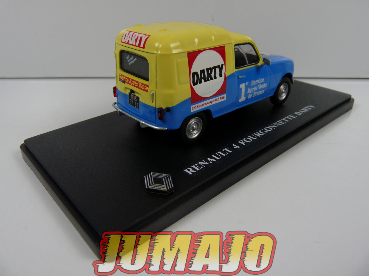 R4L33 Passion RENAULT 4 L 1/43 : 4L FOURGONNETTE DARTY 1975
