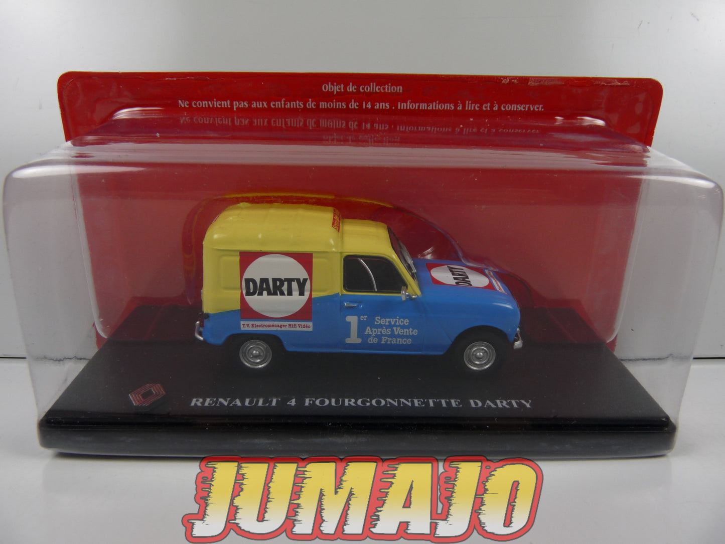R4L33 Passion RENAULT 4 L 1/43 : 4L FOURGONNETTE DARTY 1975
